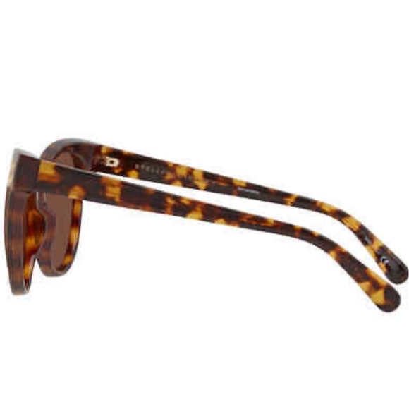 Stella Mccartney Brown Cat Eye Ladies Sunglasses New - Picture 3 of 16